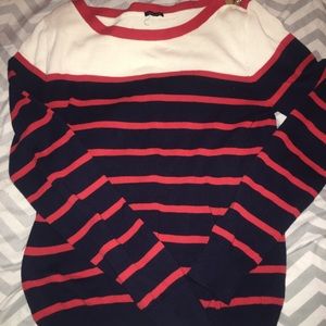 Forever 21 nautical sweater